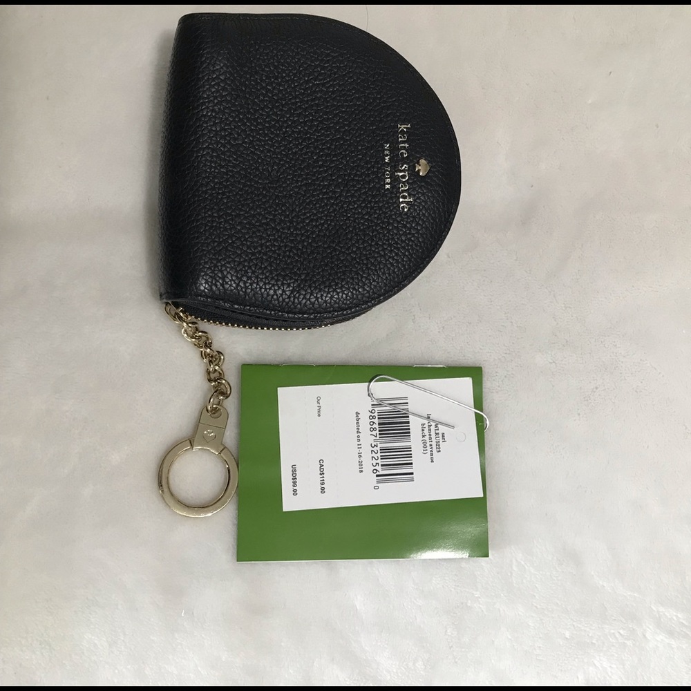 Kate Spade Sari Larchment Avenue (Black)-gently used